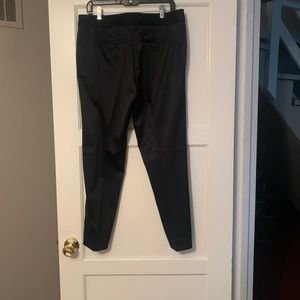 Tory Burch black satin pants
